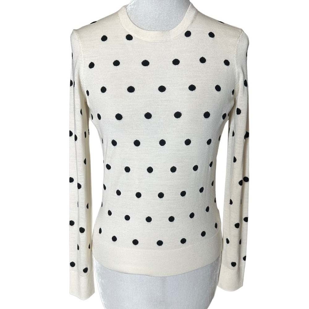 Theory Polka Dot Sweater. Size P